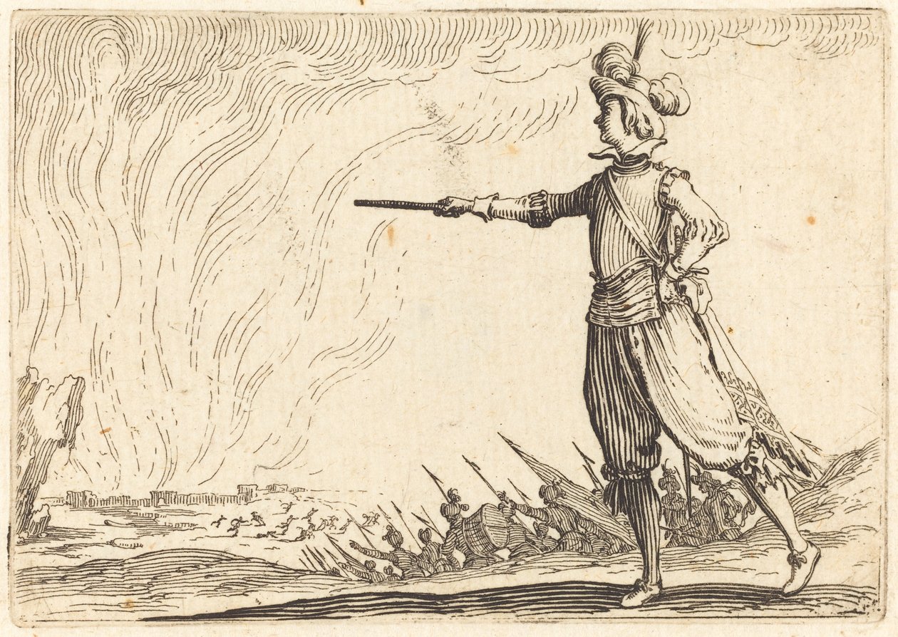 Commandant Militaire à Pied - Jacques Callot