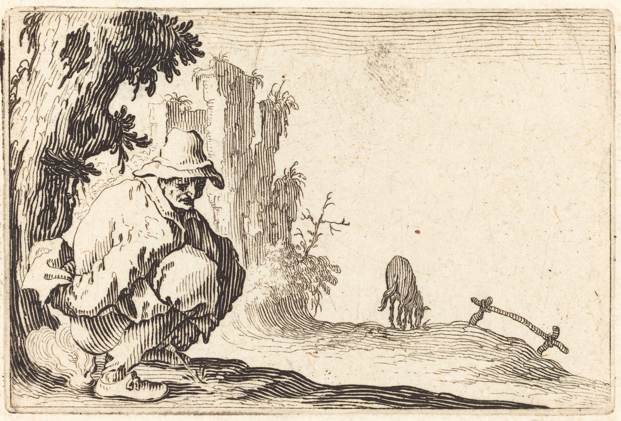 Paysans déféquant - Jacques Callot