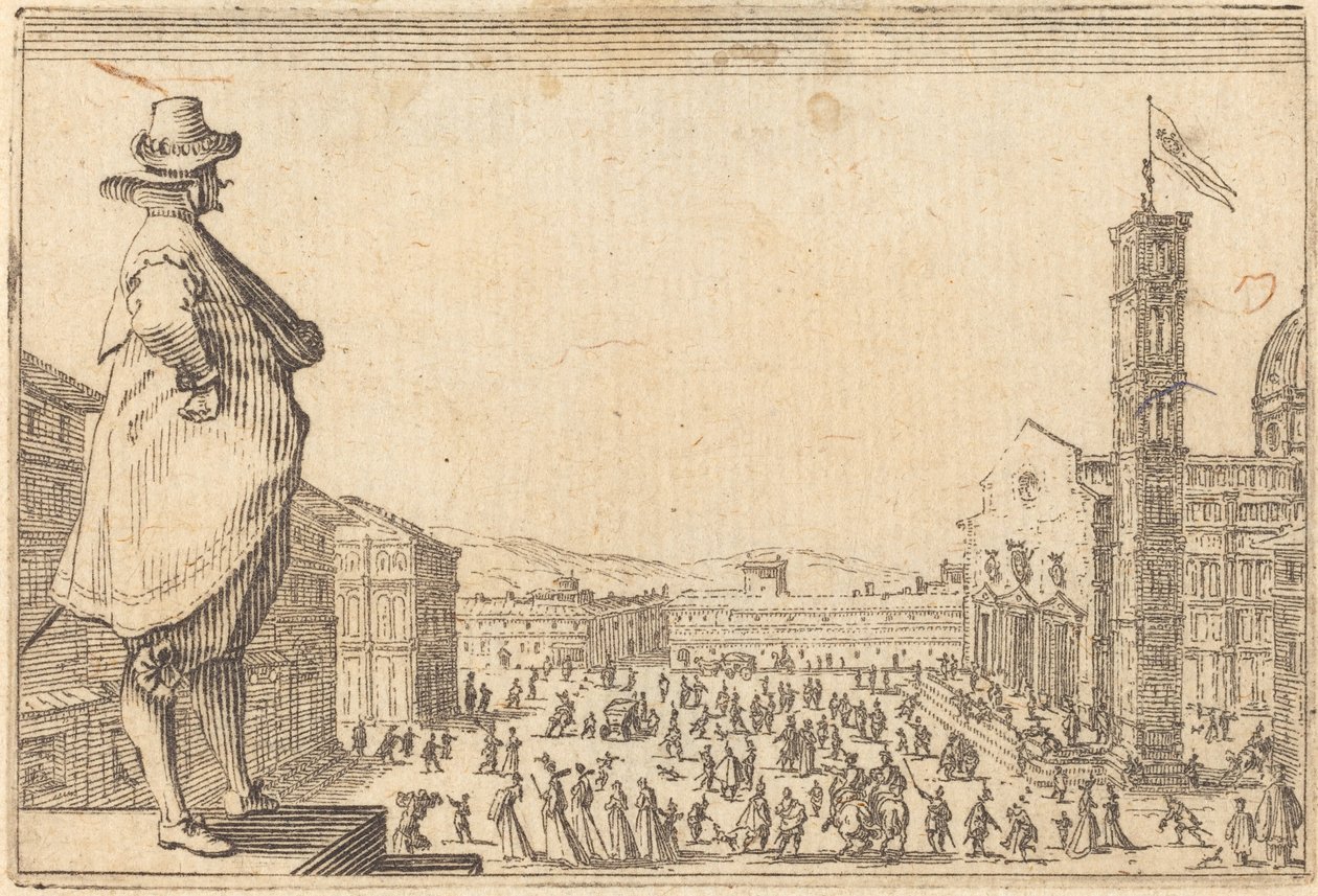 Piazza del Duomo, Florence - Jacques Callot