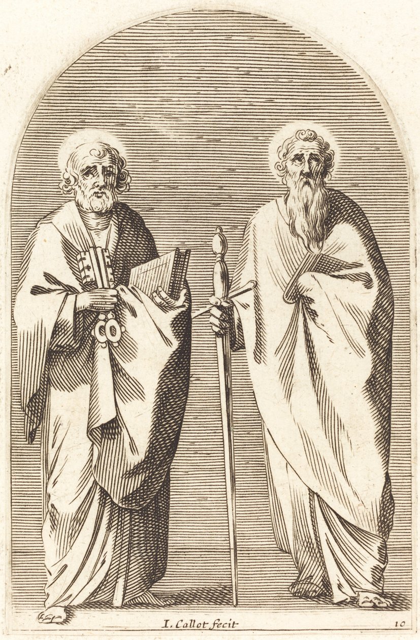 Saints Pierre et Paul - Jacques Callot