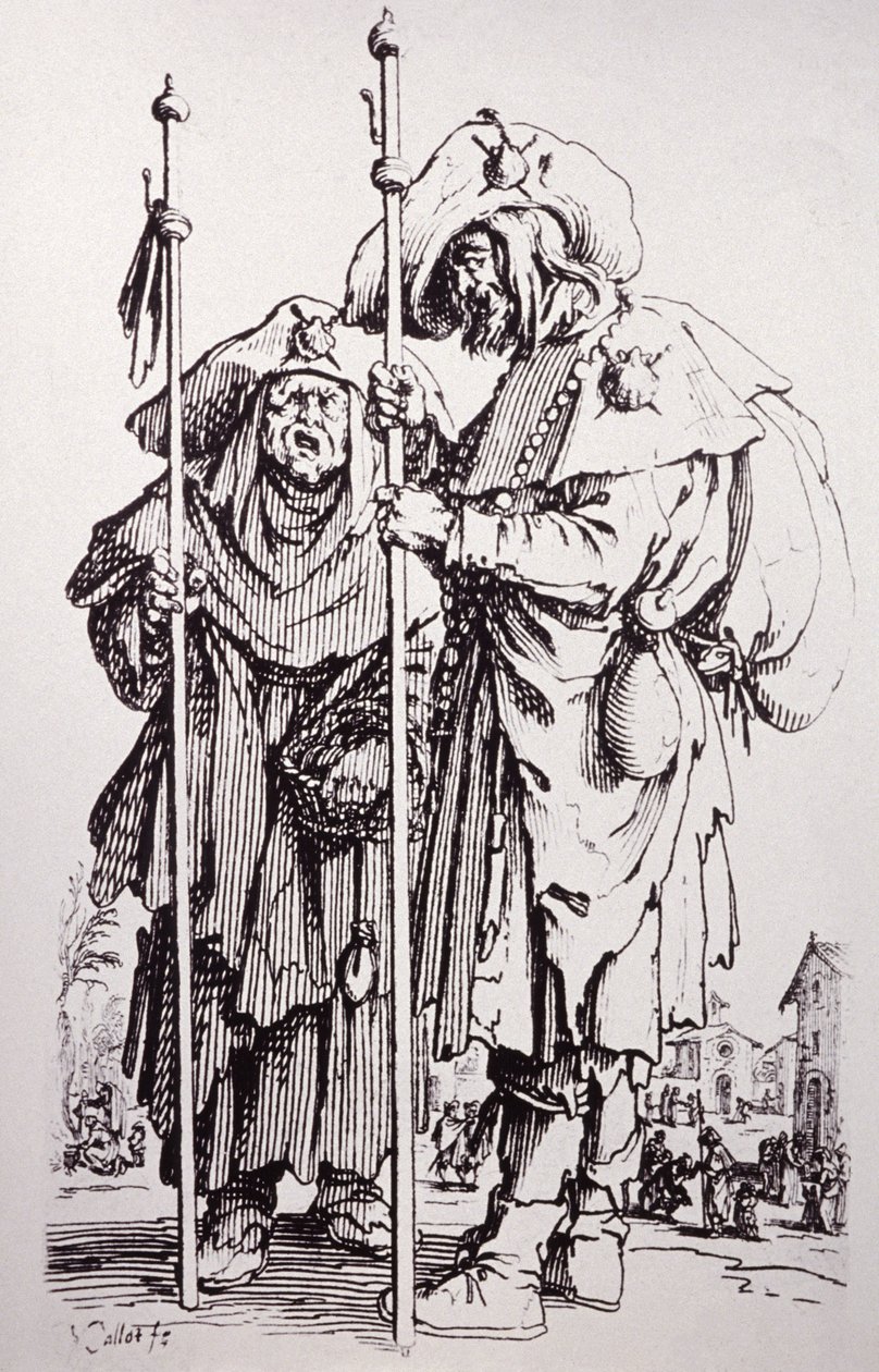 Santiago de Compostelle (gravure) - Jacques Callot
