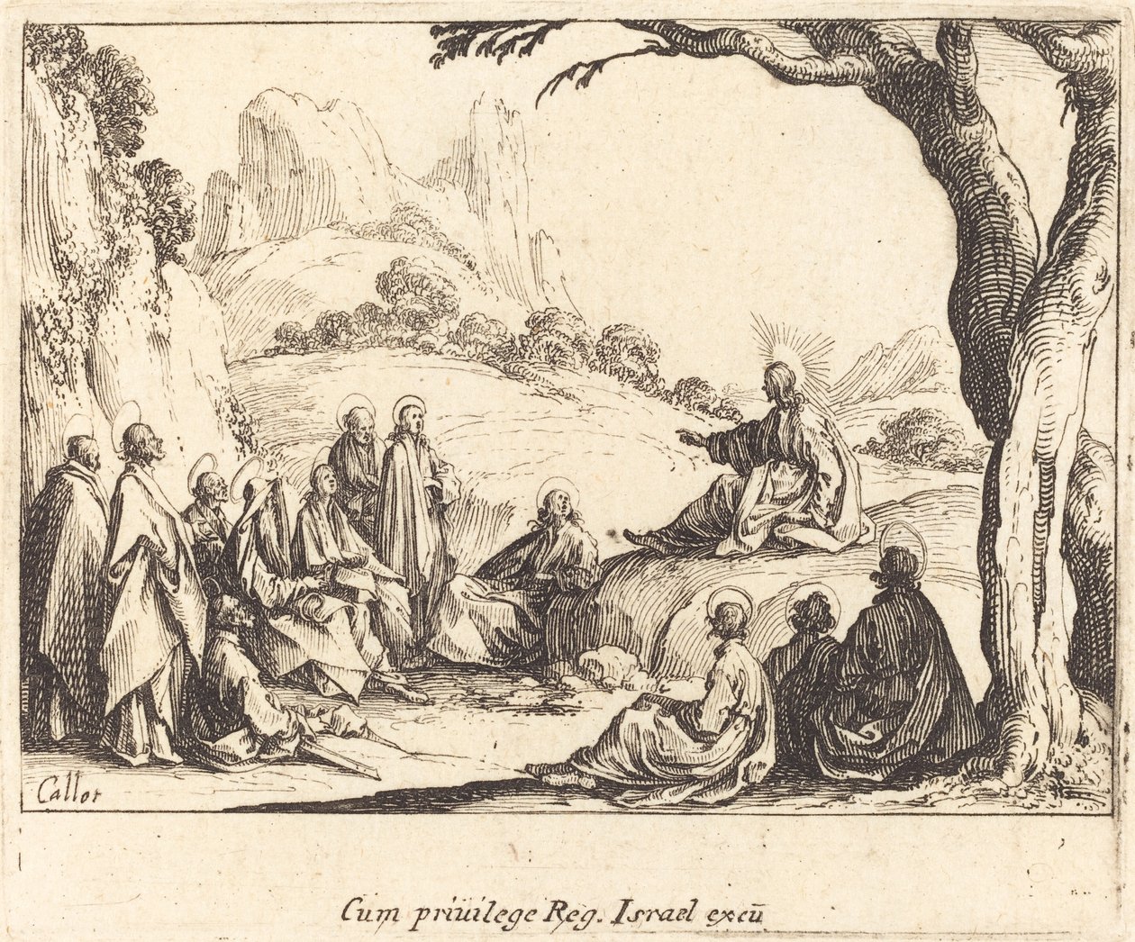 Sermon sur la montagne - Jacques Callot