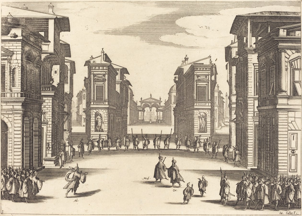 Solimano, Acte III - Jacques Callot