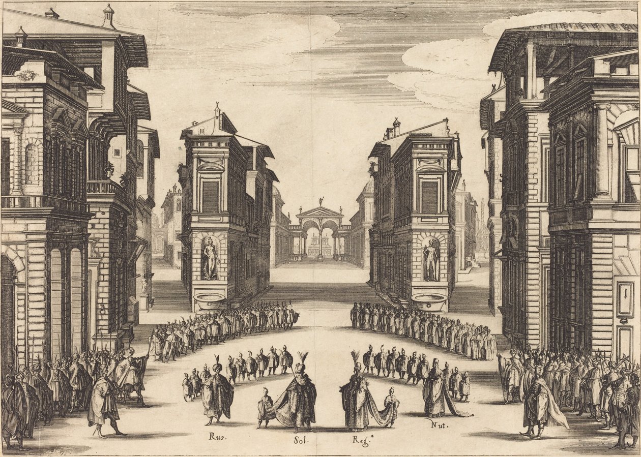 Solimano, Acte II - Jacques Callot