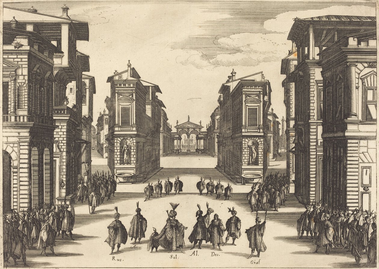 Solimano, Acte IV - Jacques Callot