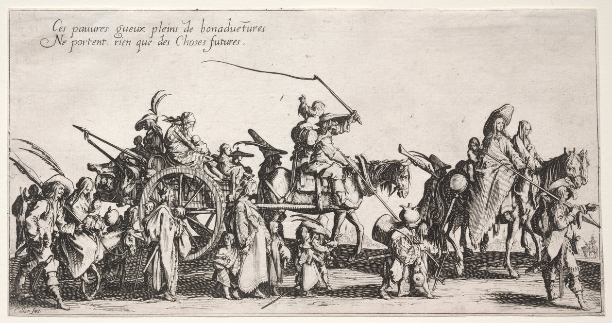 Les Bohémiens - Jacques Callot