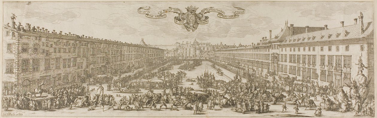 The Carrière at Nancy - Jacques Callot