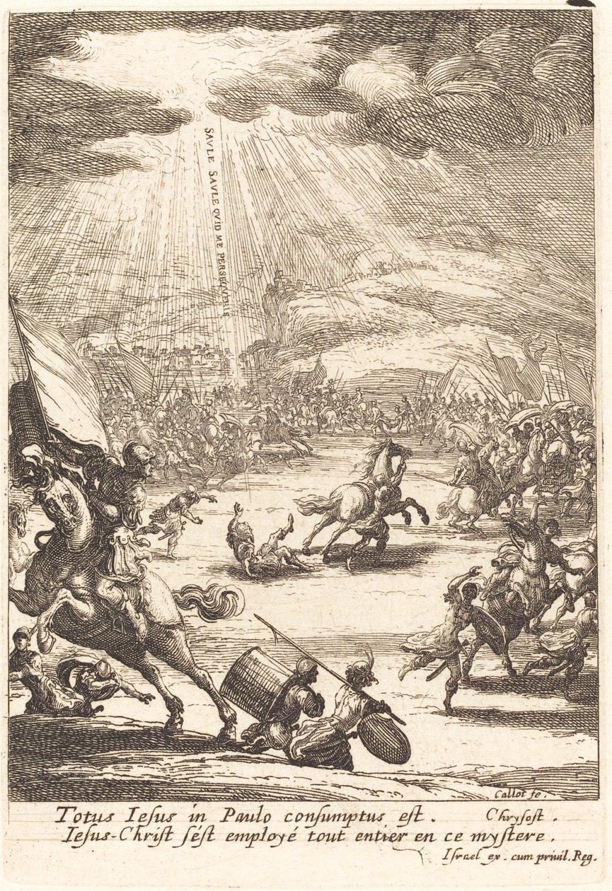 La Conversion de Saint Paul - Jacques Callot