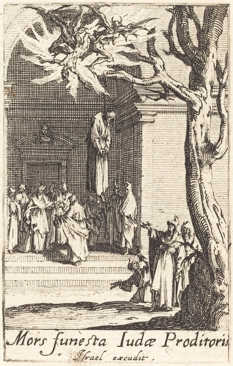 La mort de Judas - Jacques Callot