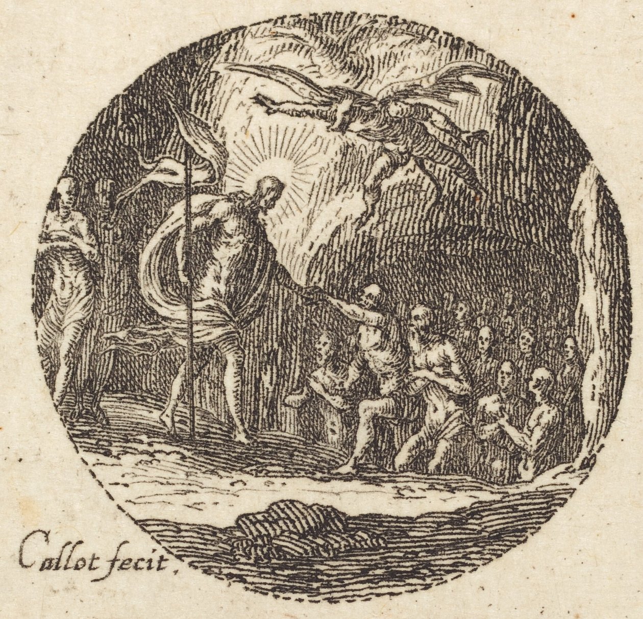 La Mise au Tombeau - Jacques Callot