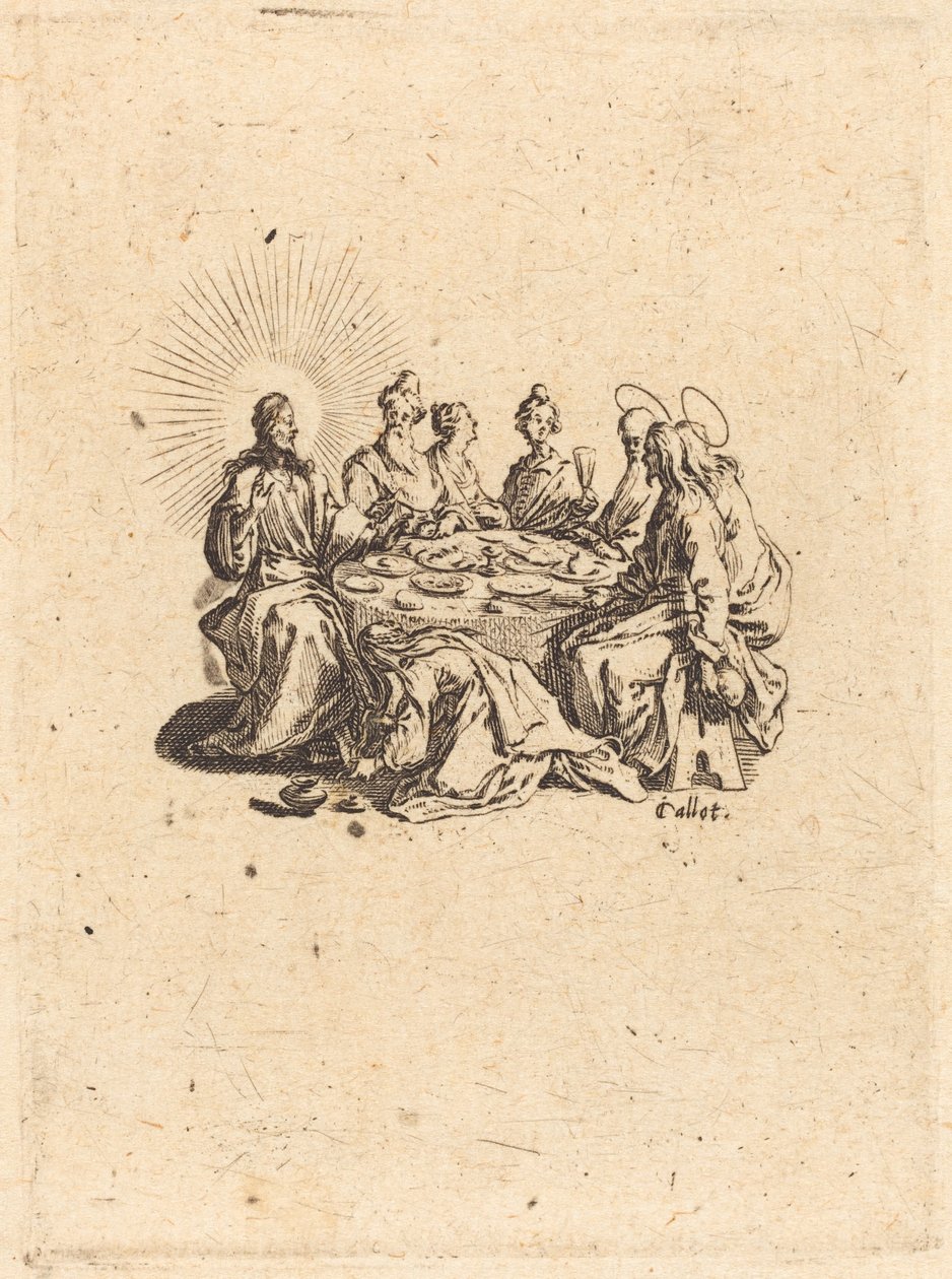 Le Festin des Pharisiens - Jacques Callot