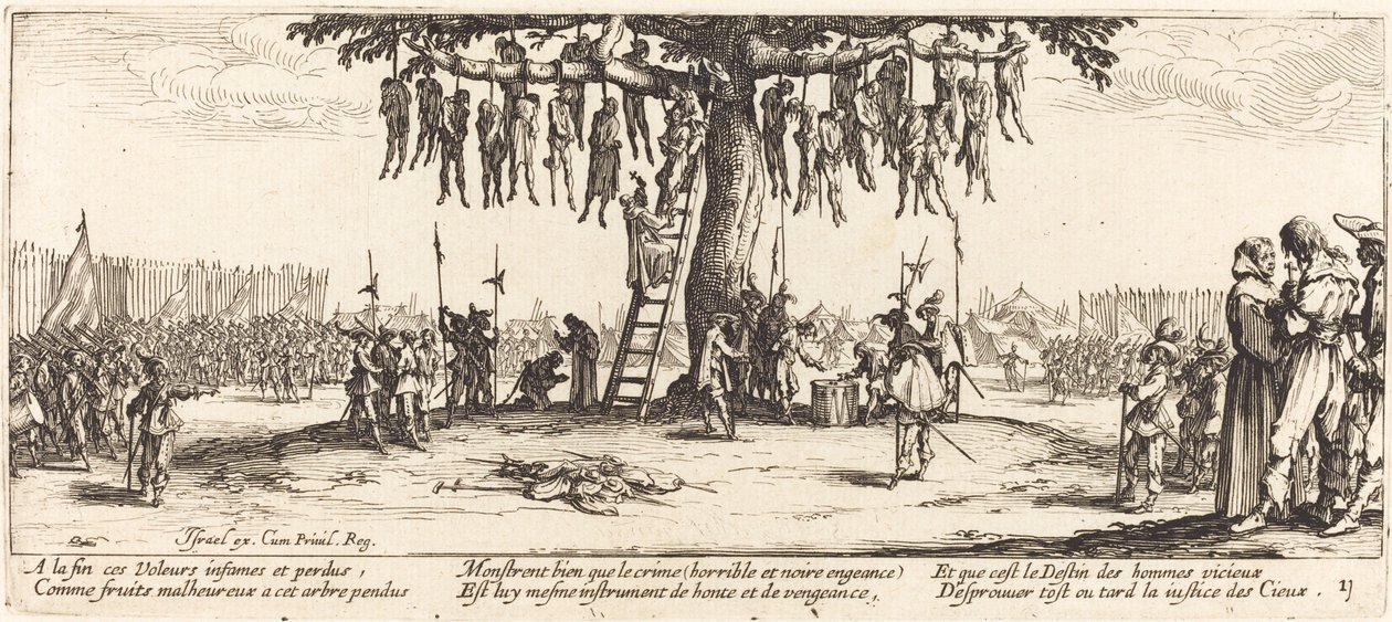 La pendaison - Jacques Callot
