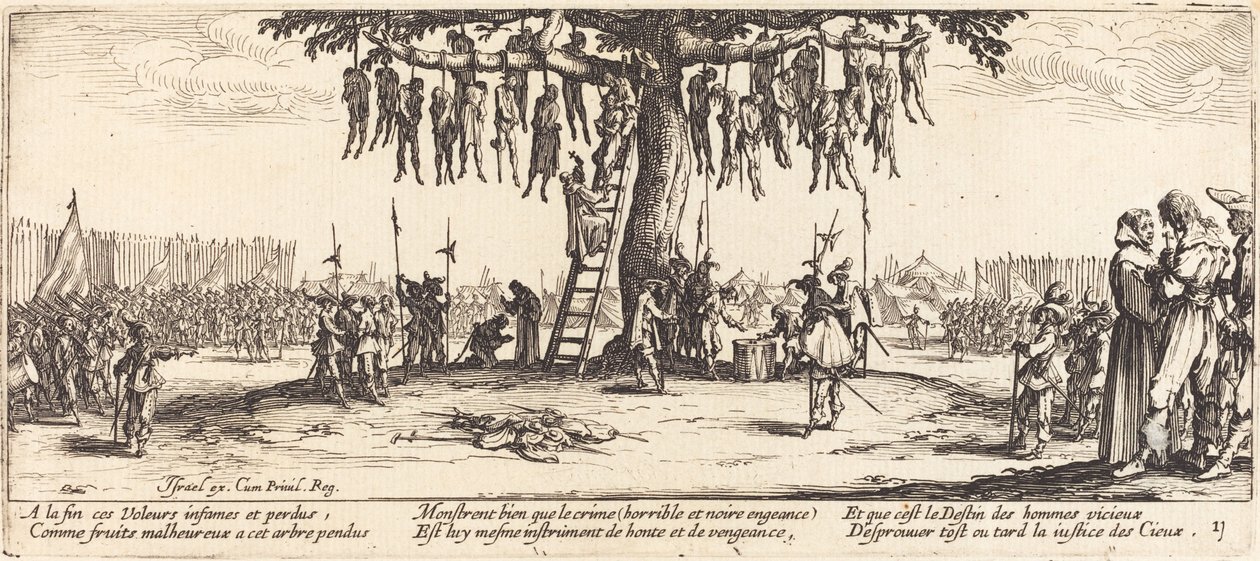 La Pendaison - Jacques Callot
