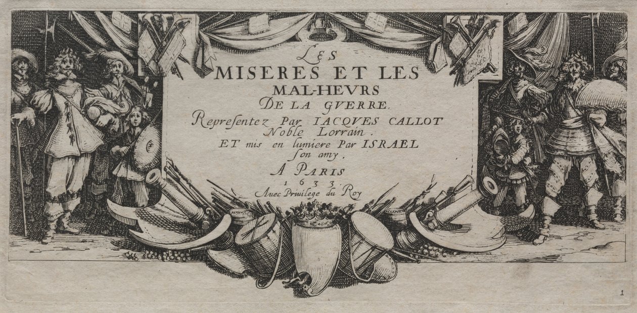 Les grandes misères de la guerre - Jacques Callot