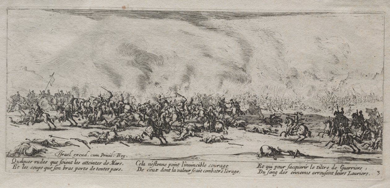 Les Grandes Misères de la guerre : La bataille - Jacques Callot