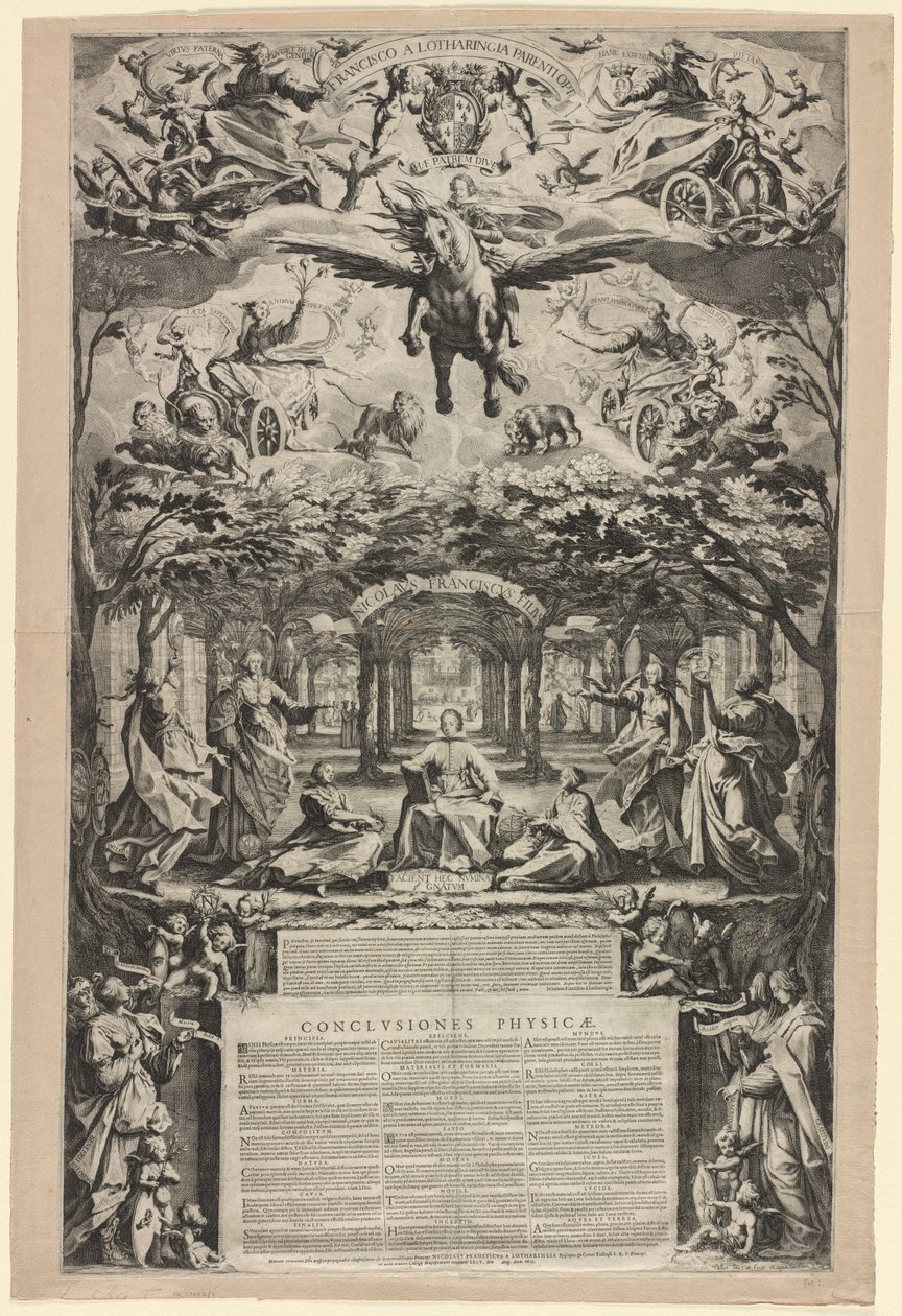 La Grande Thèse, 1625 - Jacques Callot