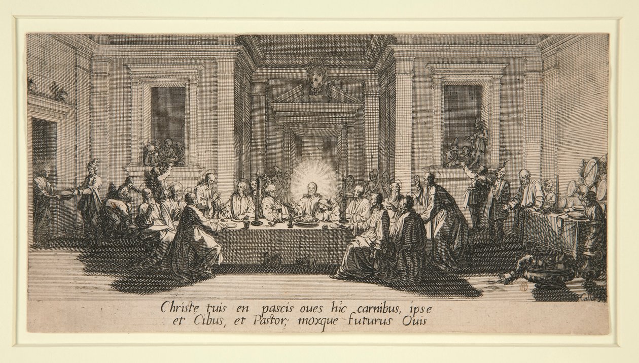 La Cène - Jacques Callot
