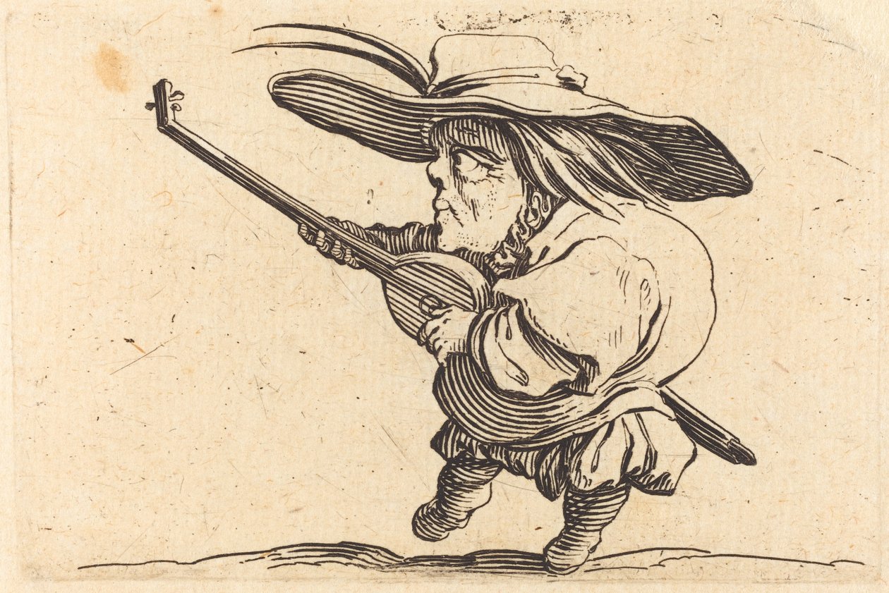 Le Joueur de Luth - Jacques Callot