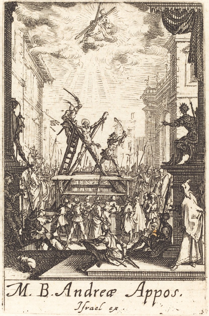 Le martyre de Saint André - Jacques Callot