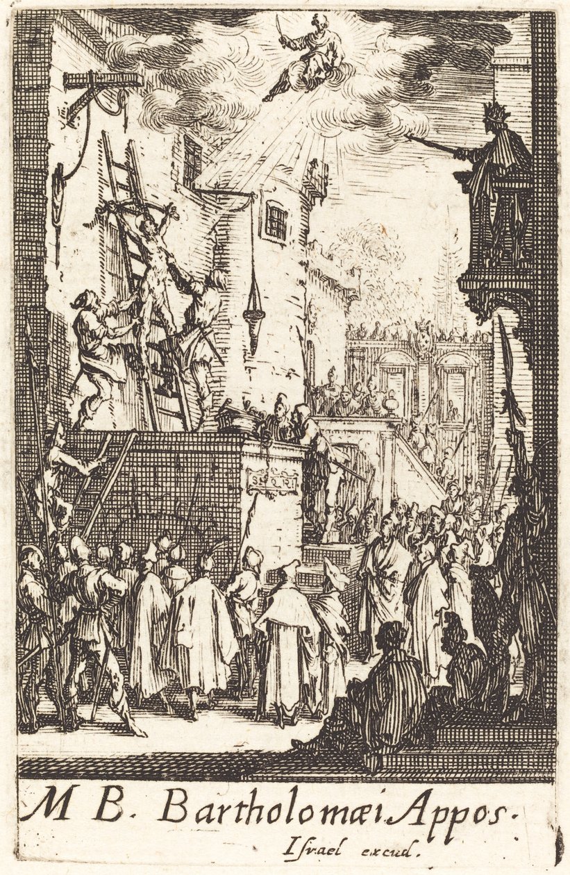 Le martyre de Saint Barthélemy - Jacques Callot