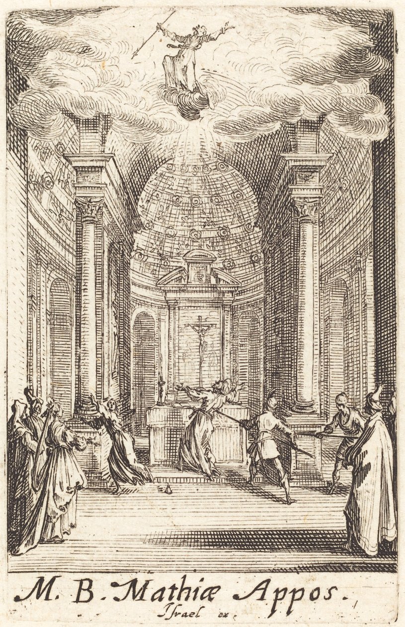 Le martyre de Saint Matthias - Jacques Callot