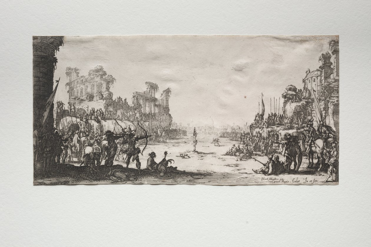 Le Martyre de Saint Sébastien - Jacques Callot
