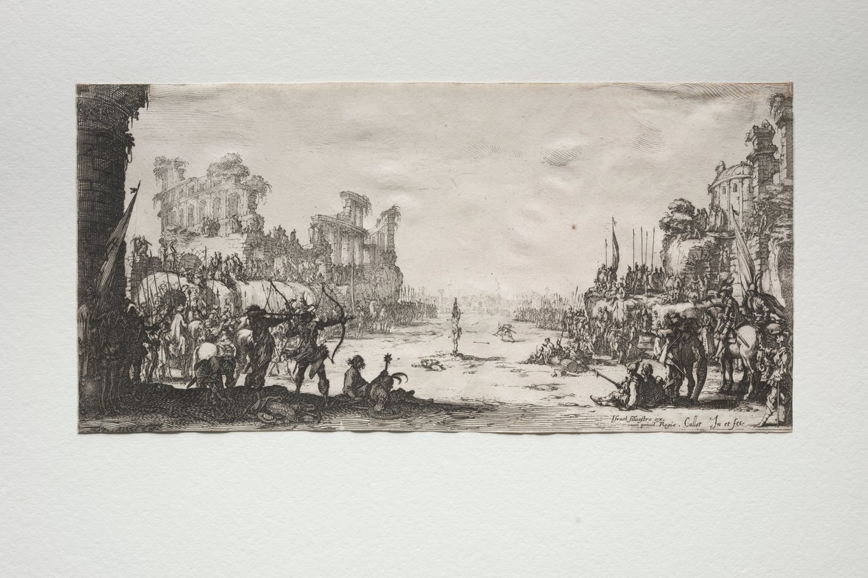 Le Martyre de Saint Sébastien - Jacques Callot
