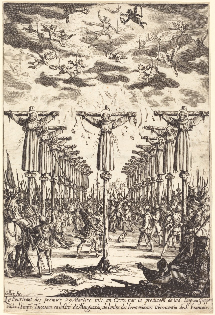 Les Martyrs du Japon - Jacques Callot