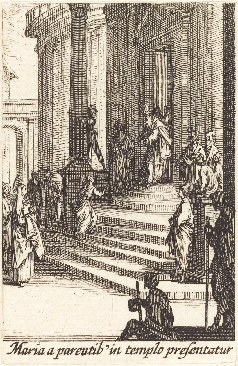 La Présentation de la Vierge - Jacques Callot