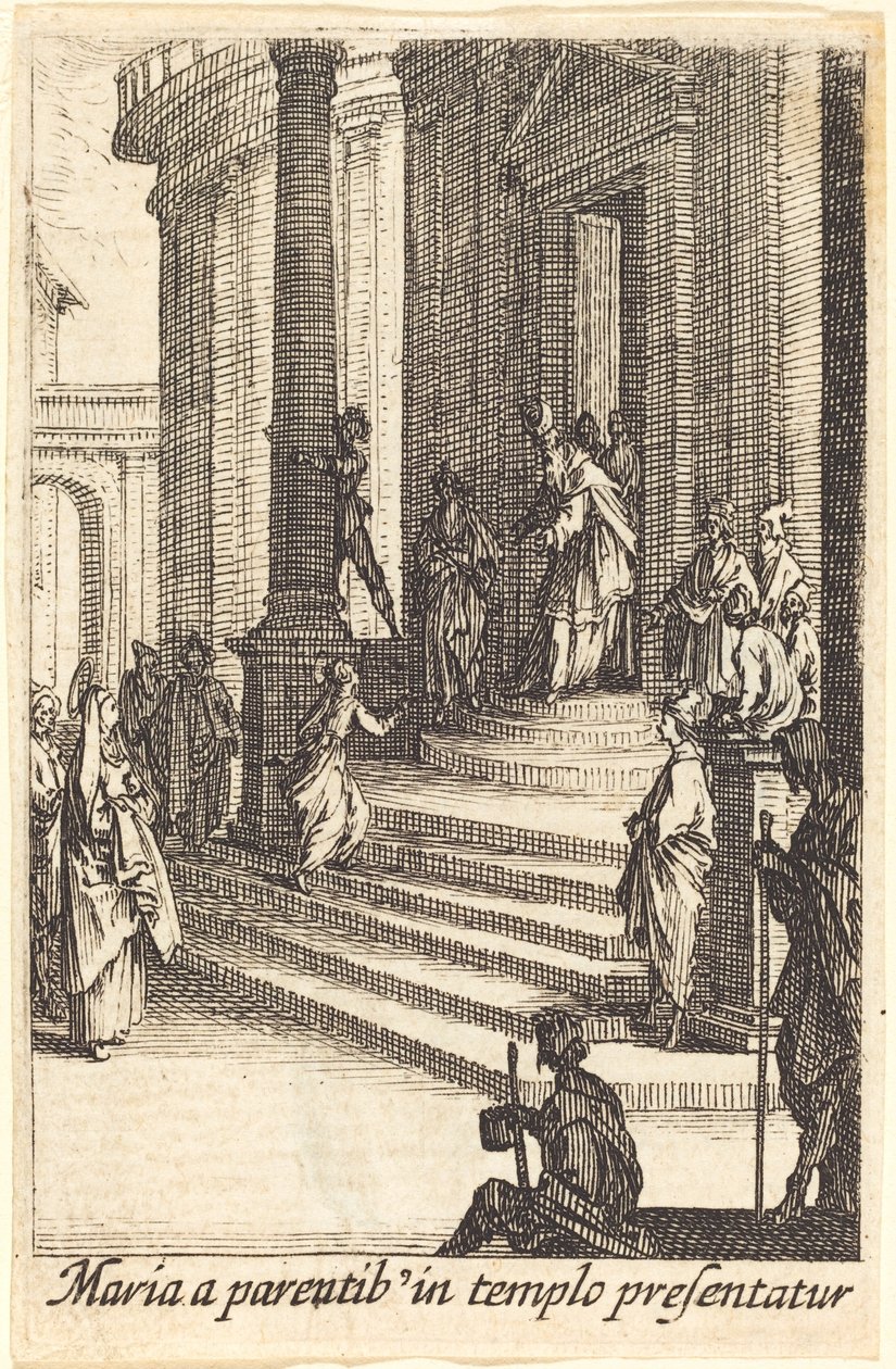 La présentation de la Vierge - Jacques Callot