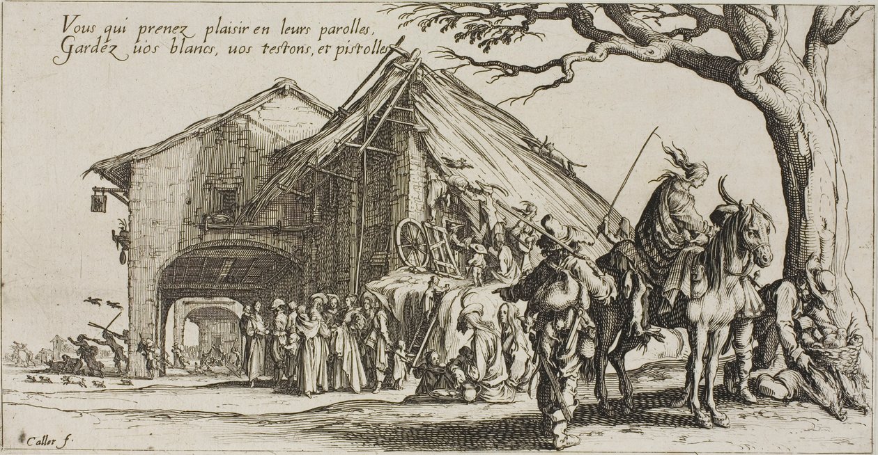 The Stopping Place, extrait de The Bohemians - Jacques Callot