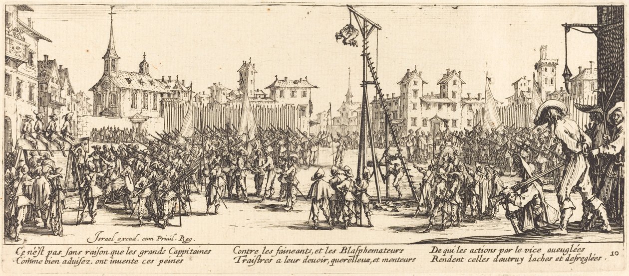 Le Strappado - Jacques Callot