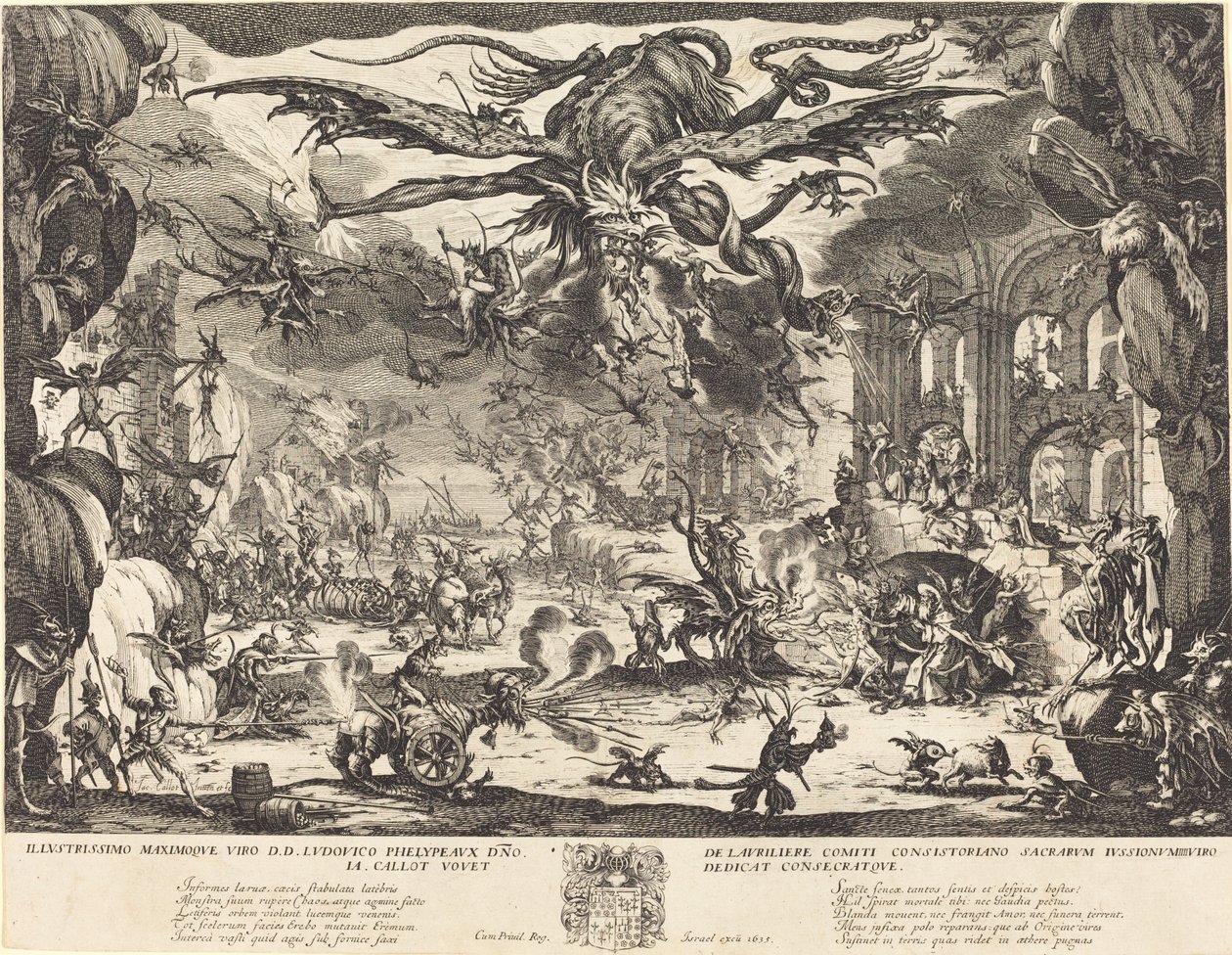 La Tentation de Saint Antoine [deuxième version] - Jacques Callot