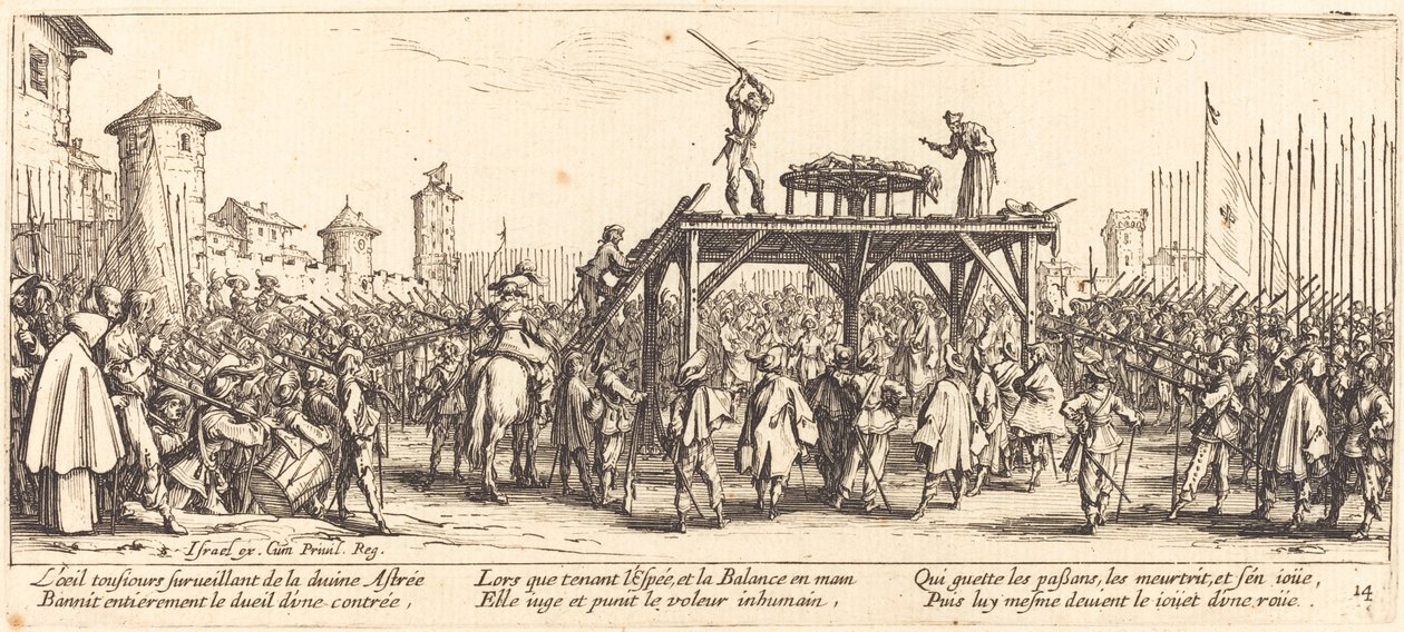 La Roue - Jacques Callot