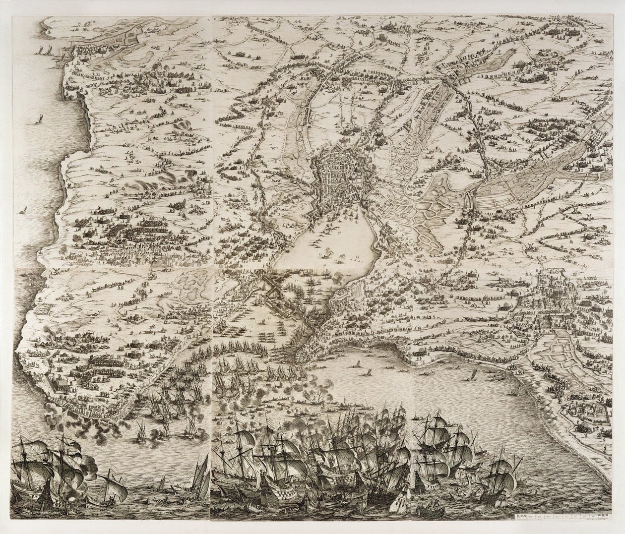 Le siège de La Rochelle ... - Jacques Callot