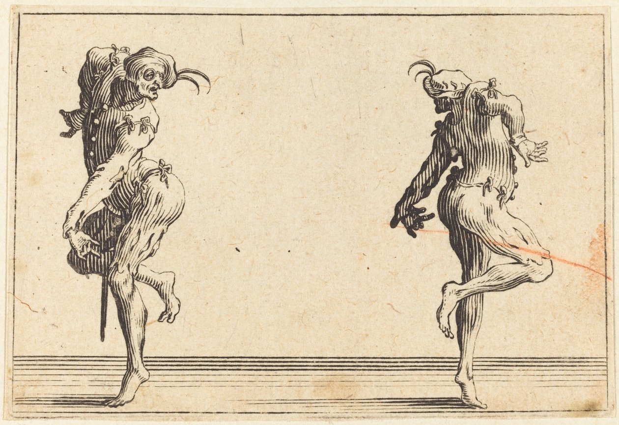 Deux pantalons dansant - Jacques Callot