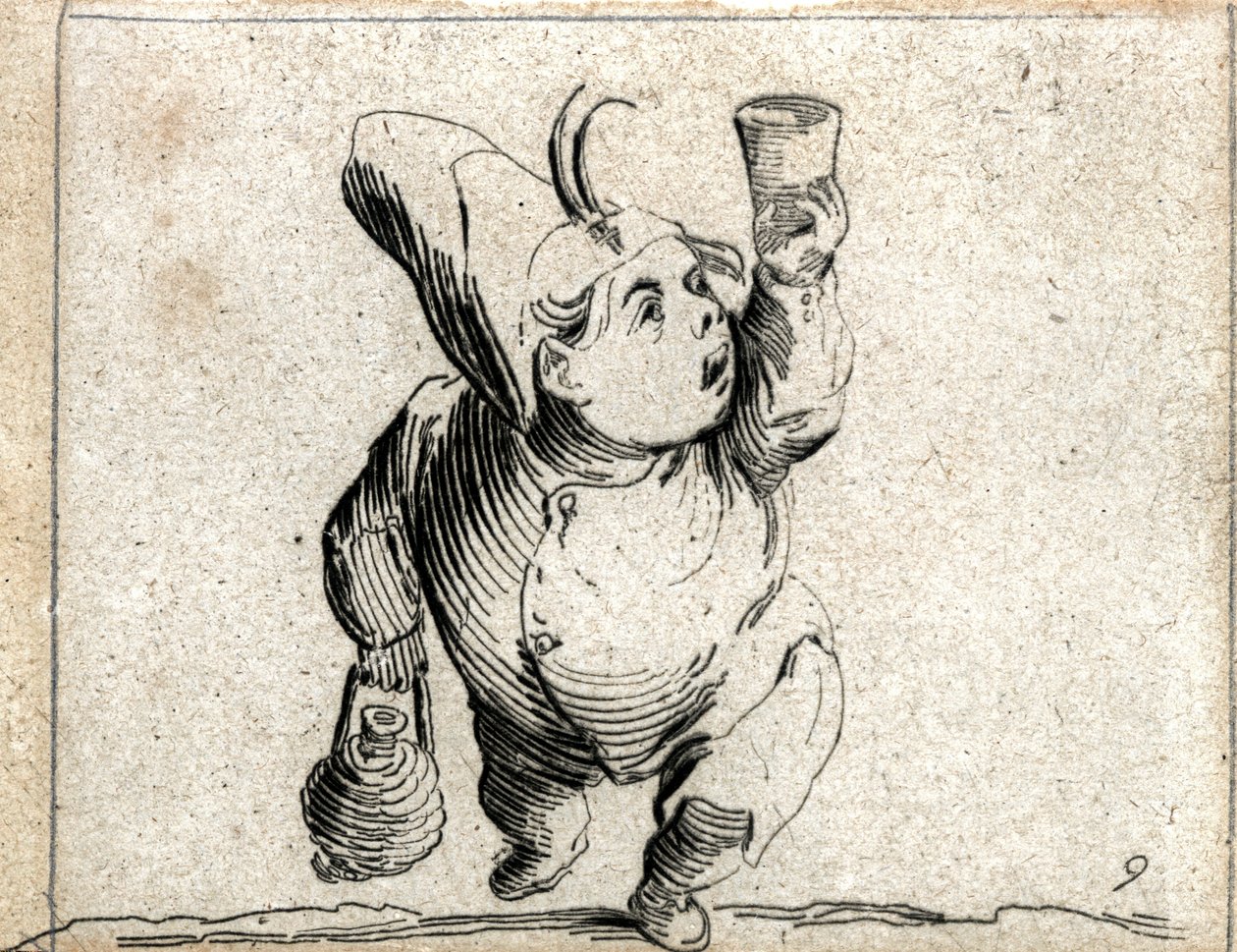 Varie Figure Gobbi ... (gravure) - Jacques Callot