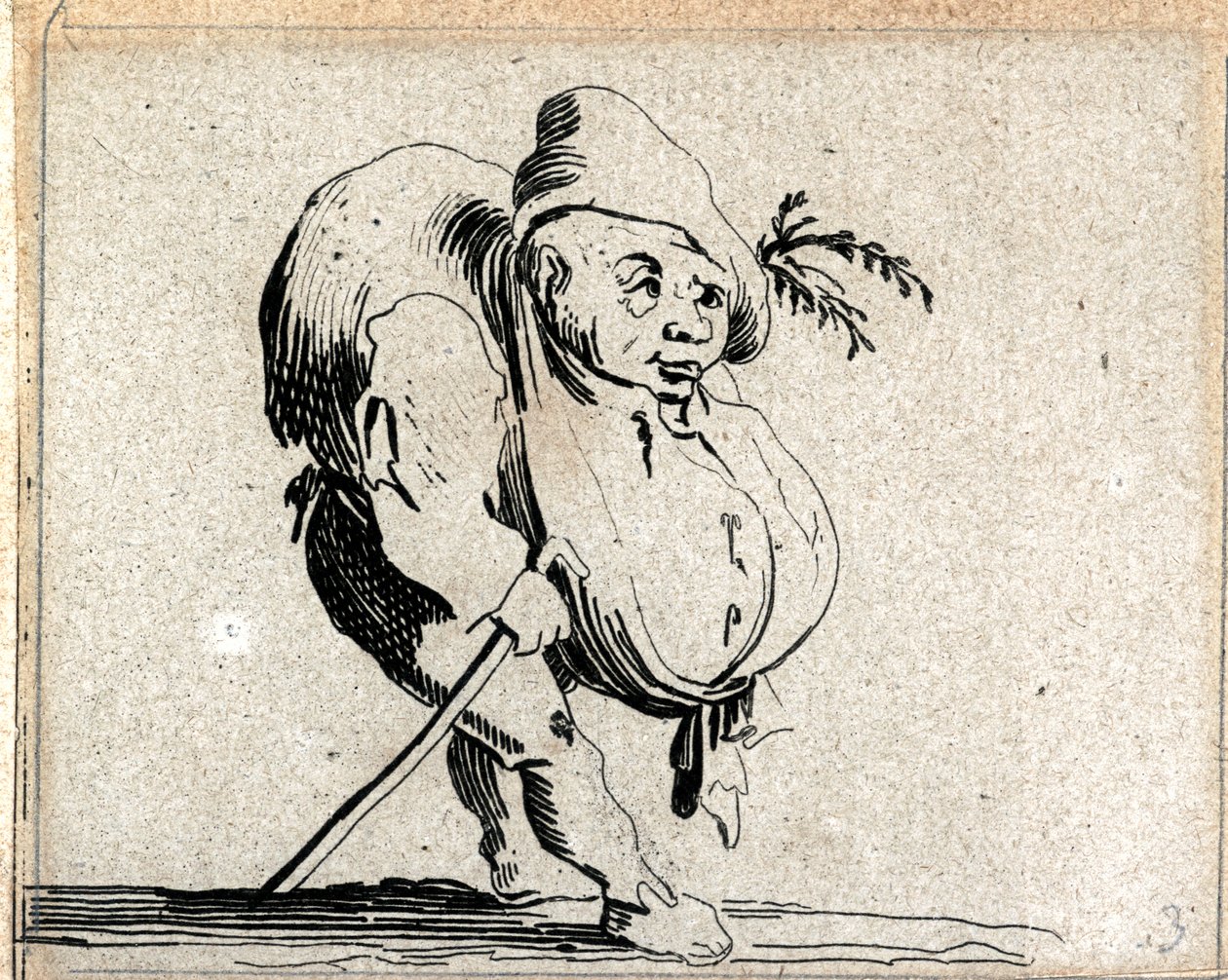 Varie Figure Gobbi ... (gravure) - Jacques Callot