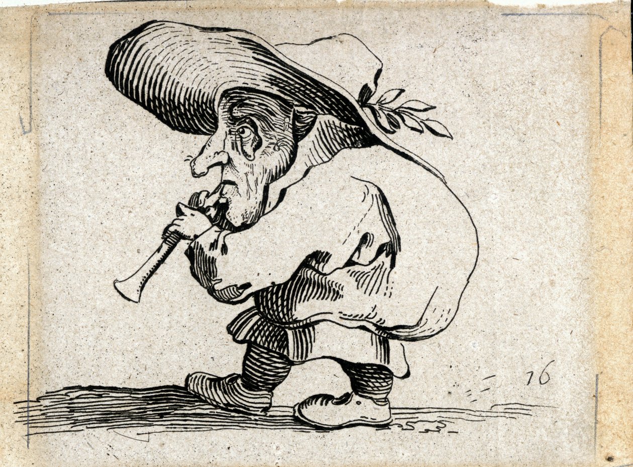 Varie Figure Gobbi ... (gravure) - Jacques Callot
