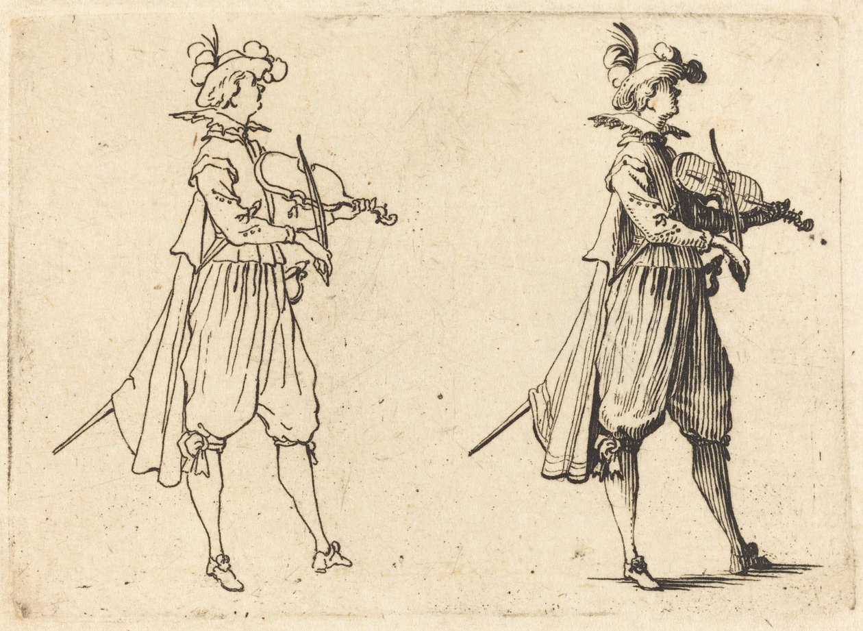 Violoniste - Jacques Callot