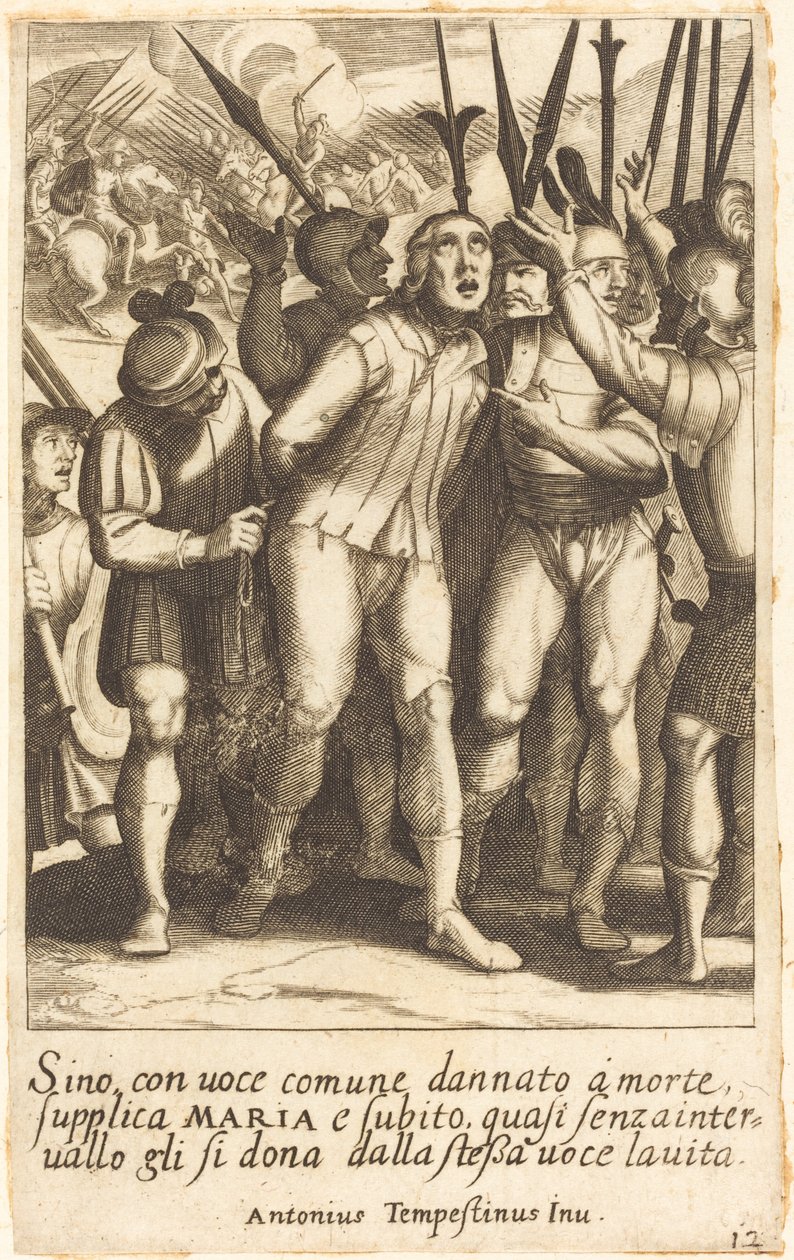 Sino - Jacques Callot after Antonio Tempesta