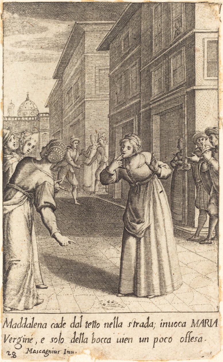 Maddalena - Jacques Callot after Donato Mascagni