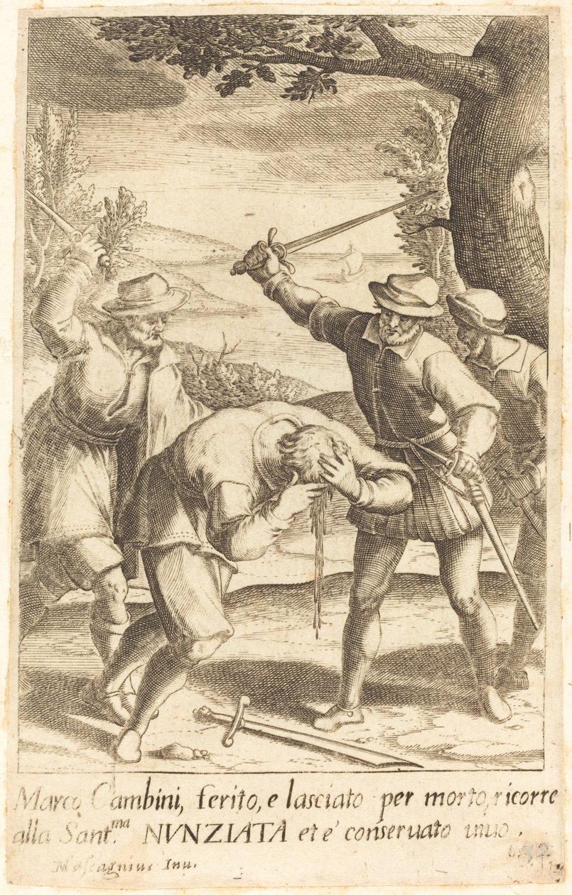 Marco Cambini - Jacques Callot after Donato Mascagni