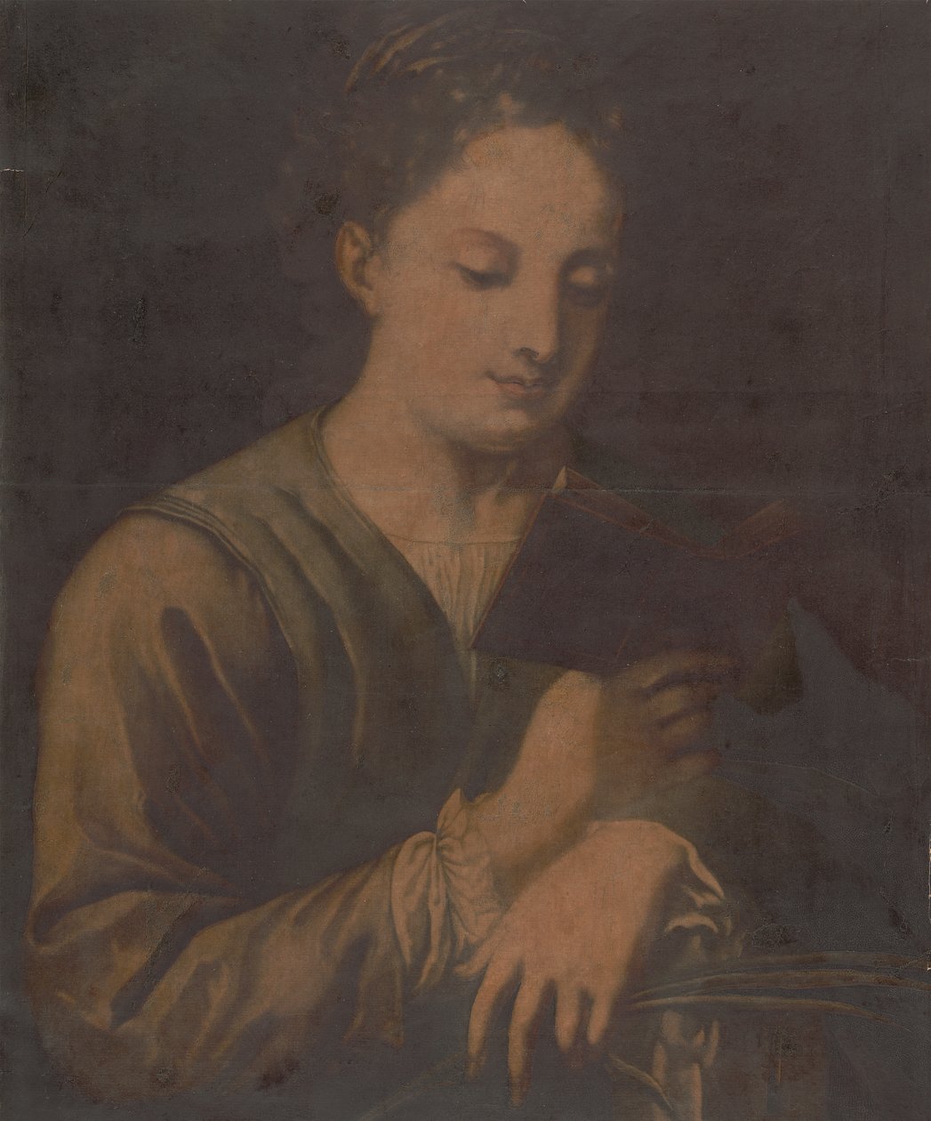 Sainte Catherine lisant - Jacques Christophe Le Blon