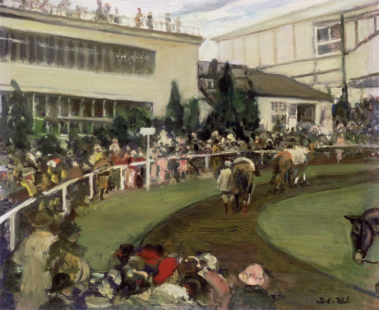 Le Paddock - Jacques Emile Blanche