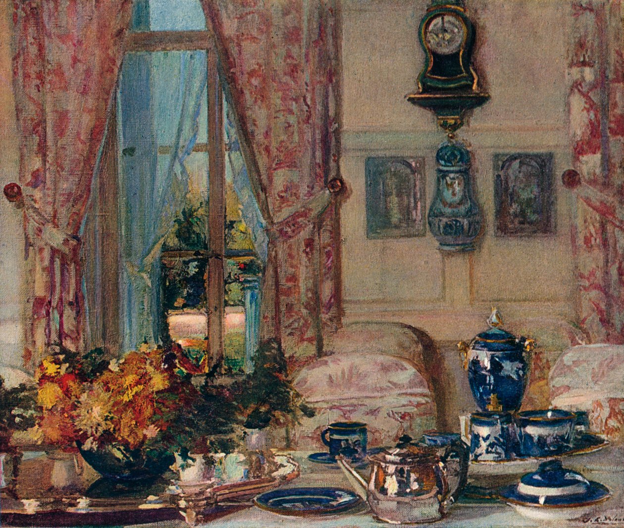 La salle à manger à Offranville - Jacques Emile Blanche