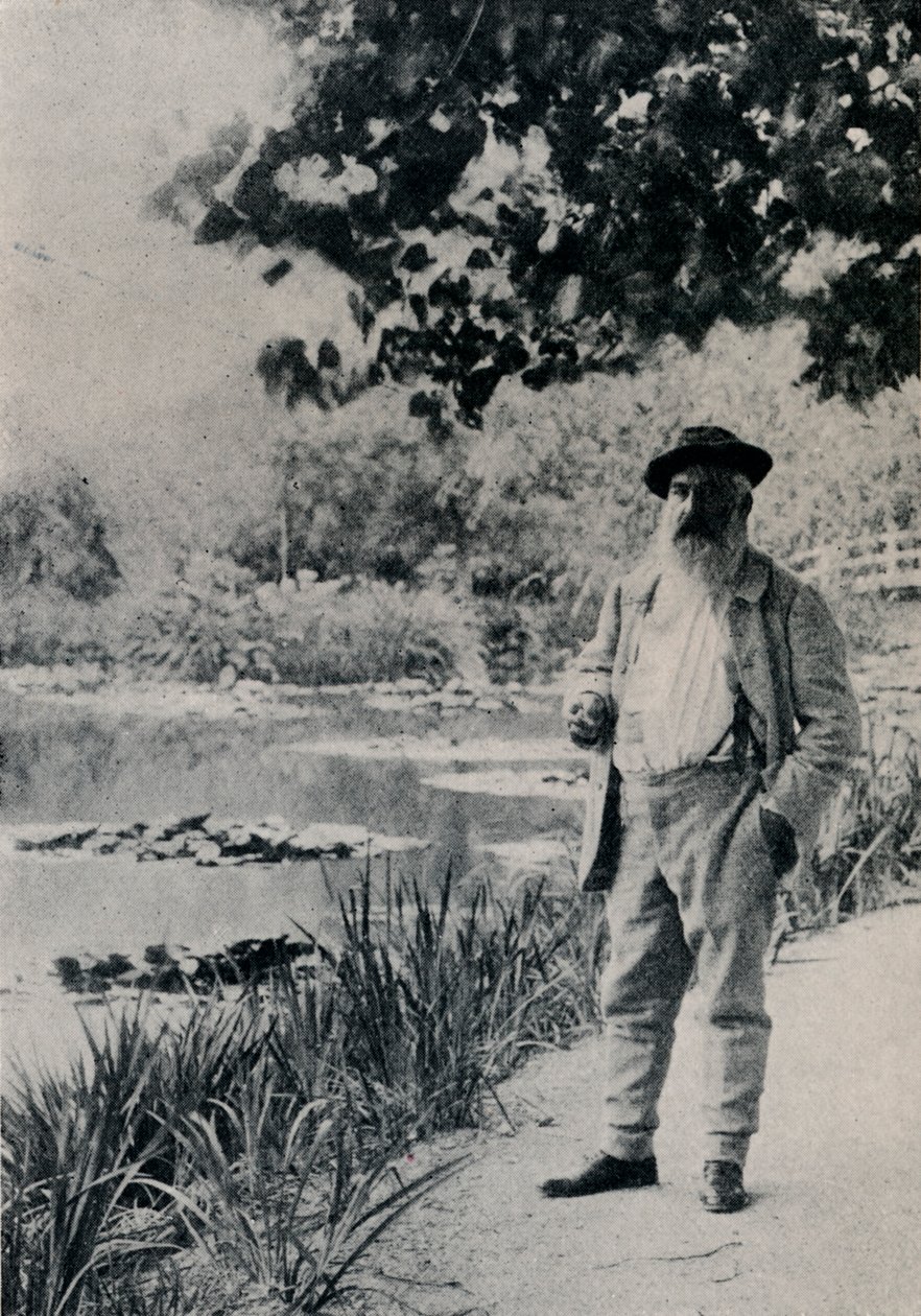 Claude Monet, Giverny - Jacques Ernest Bulloz