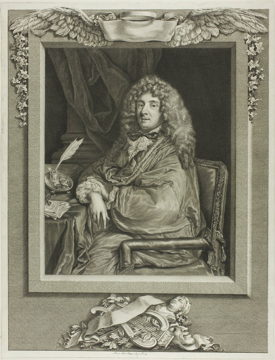 Molière - Jacques Firmin Beauvarlet