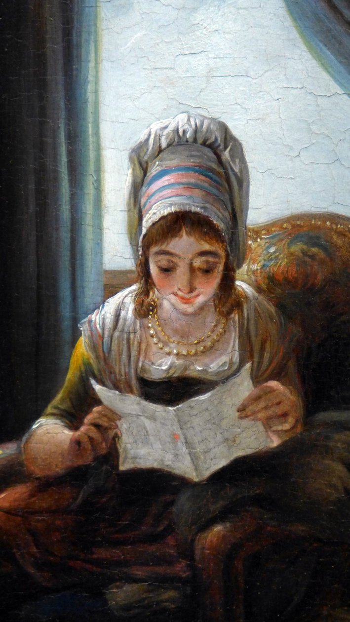 Lecture (détail) - Jacques Gamelin
