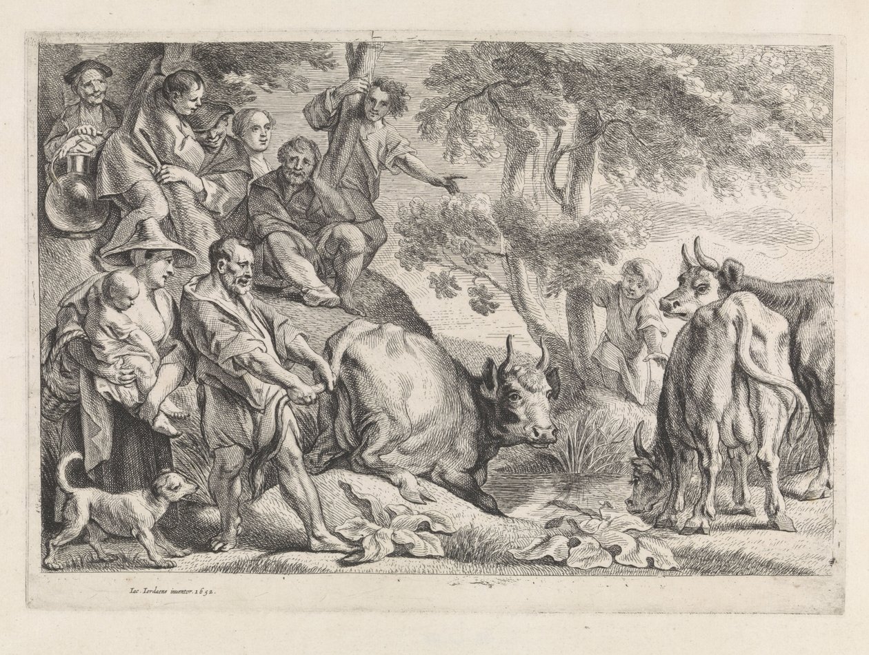 Hercule et Cacus - Jacques Jordaens